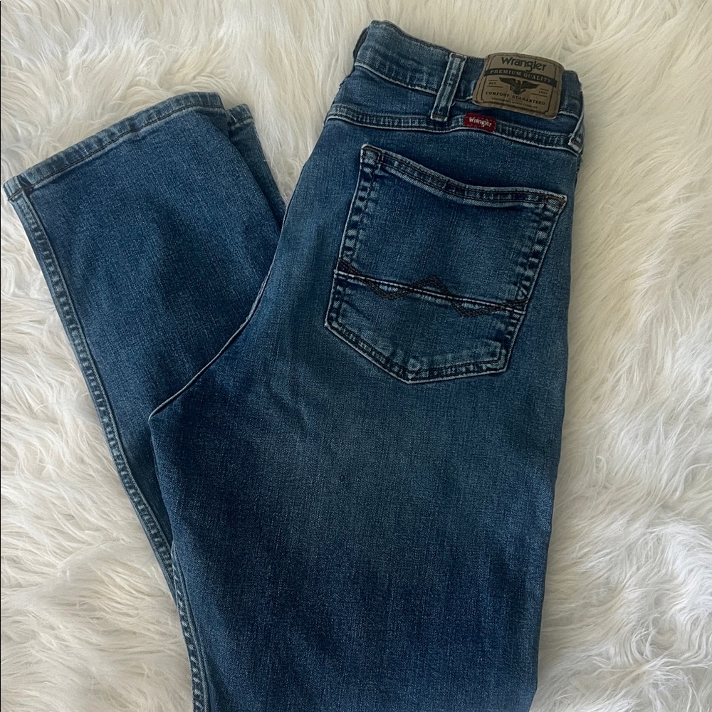 Wrangler Dark Blue Denim Pants